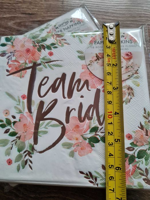 serwetki papierowe Team Bride