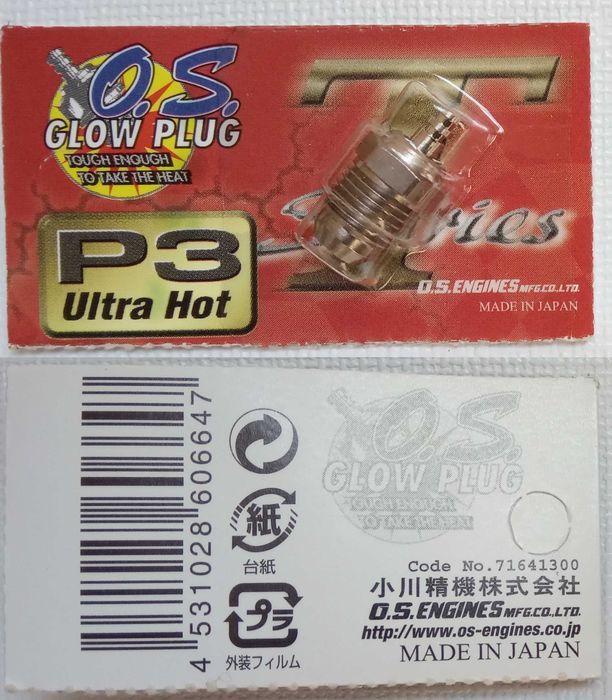 Velas O.S. P3 e Nº8