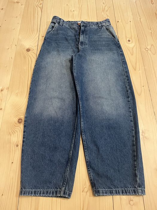 джинси Bershka baggy / wide leg