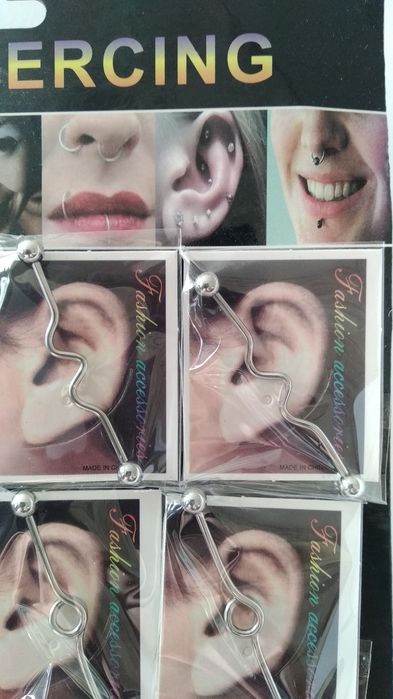 Pircing industrial do ucha