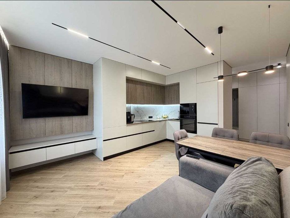 2-Кімнатна ЖК «Сімейний» вул. Квашенка 2. Сучасний ремонт, меблі, техніка. Зручний 4-й поверх