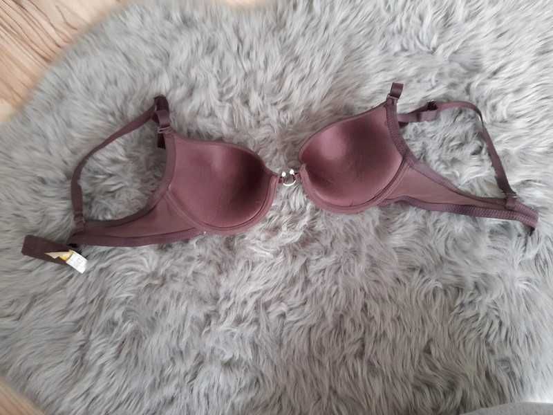 Brązowy biustonosz sexi rozm 85B