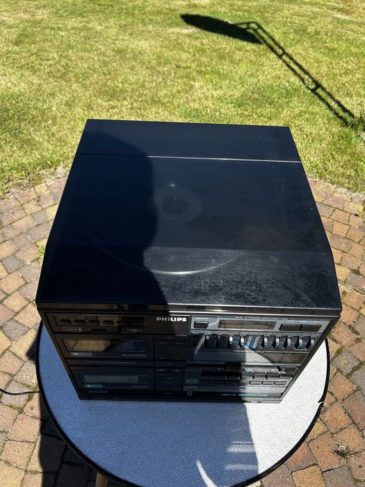 Wieża Philips MIDI System FCD762 z gramofonem, cd, kasety, vintage