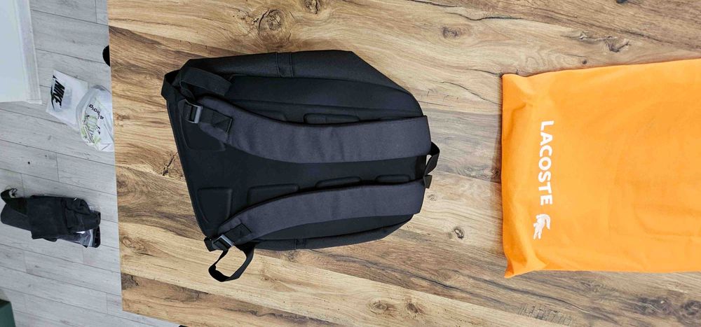 LACOSTE oryginalny plecak z dowodem zakupu. NOWY.