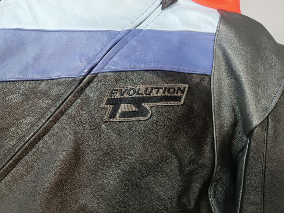 Кожаная винтажная мотокуртка Dainese Evolution TS (L) - отличное состояние!