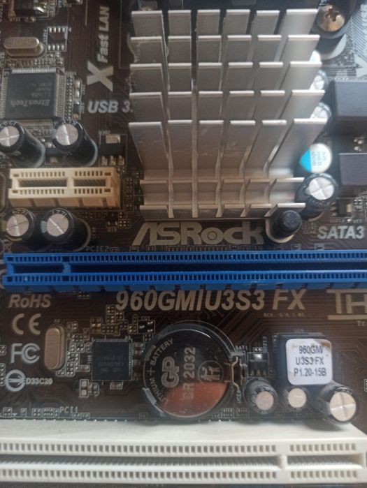 Материнка комплект, Alton x4 640, ddr3 8gb 1600