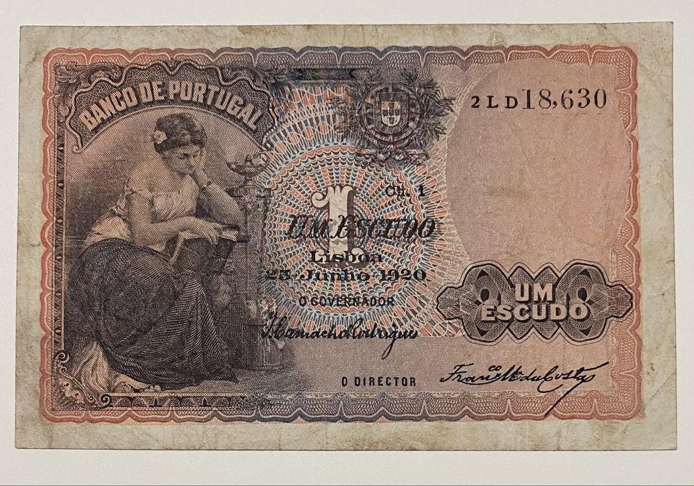 Nota 1$00 Esc. 1920