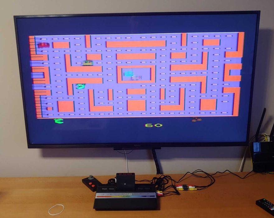 ATARI 2600 retro konsola 100% sprawna AV MOD ! pełen zestaw