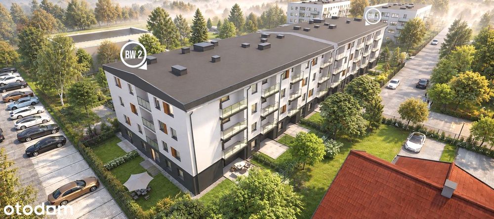 Apartament 40m2 z balkonem i KLIMATYZACJĄ!