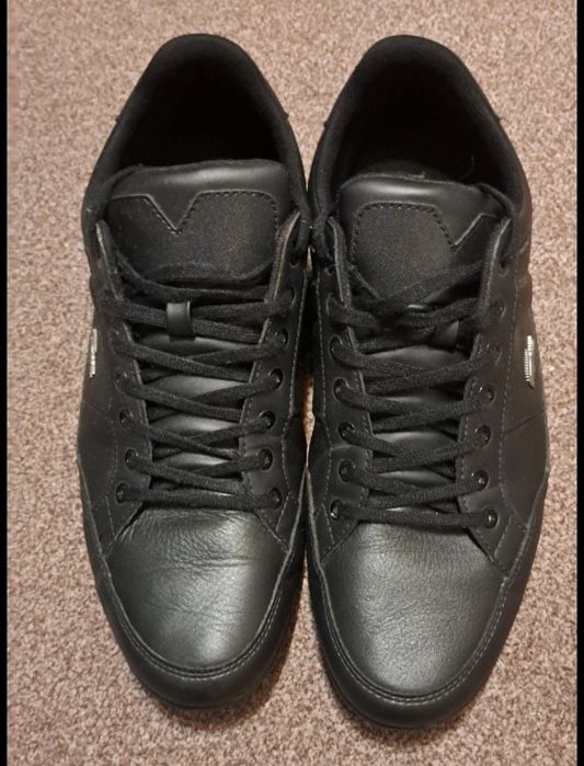 Buty Lacoste Chaymon rozmiar 43 skórzane skóra czarne męskie j. Nowe