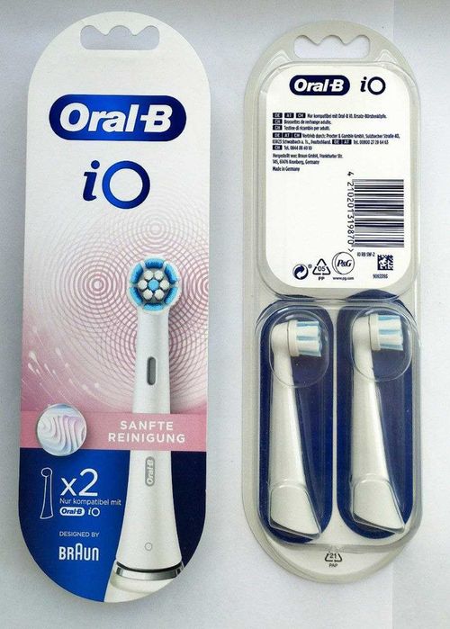 Насадки іO для електр. зубної щітки Oral-B iO упаковки по 2шт Оригінал