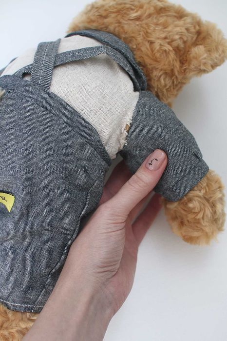 дуже гарна м’яка іграшка ведмедик