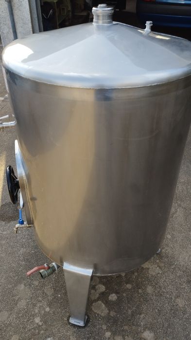 Cuba de inox 250 litros para vinho