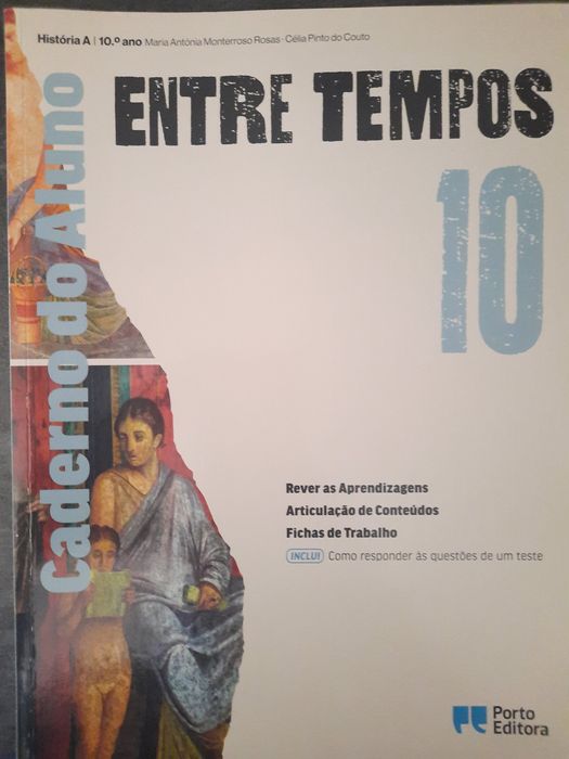 Vendo vários  cadernos de atividades 10 ano