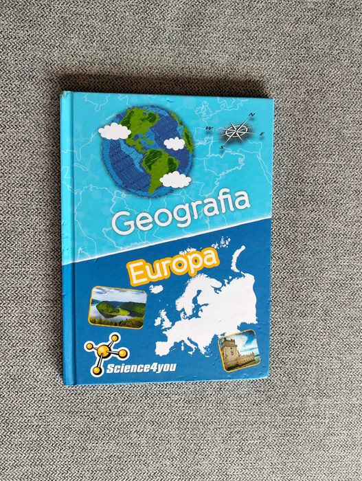 Livro juvenil de geografia "Europa"