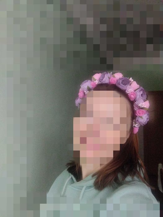 Обруч-віночок для дівчини