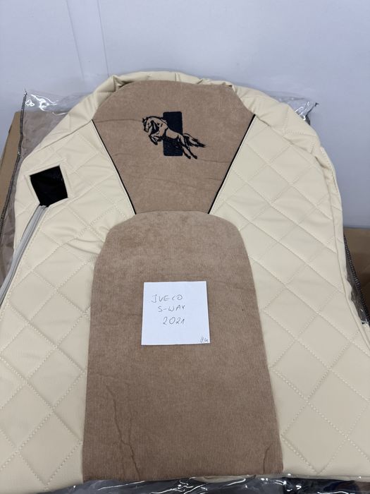 Pokrowce na siedzenia IVECO STRALIS HI WAY pikiwane