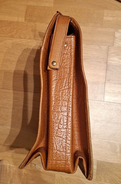 Teczka aktówka męska ze skóry