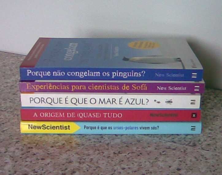 Livros New Scientist em português