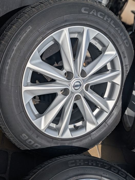 Диски легкосплавні + шини 5x114.3 R17 225/60 Nissan кашкай рог Koleos