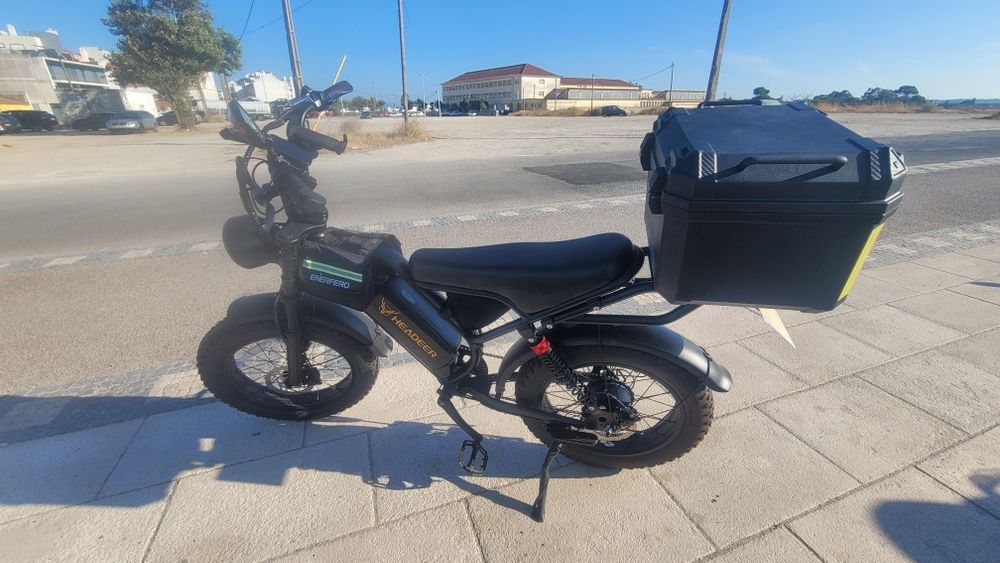 Headeer BK20 bicicleta elétrica de todo o terreno.