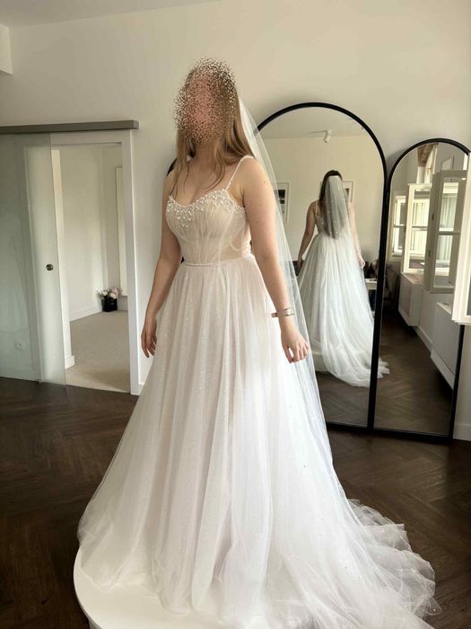 NOWA Suknia ślubna księżniczka ELBA LE PAPILLON BY MODECA