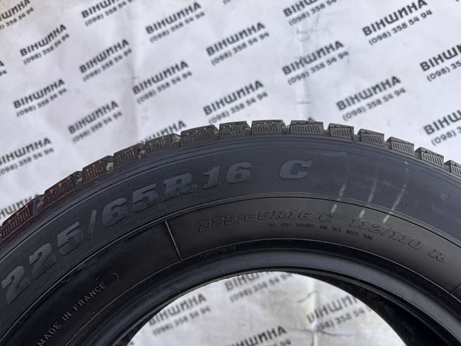 Шина 225/65 R 16C Dunlop SP LT60-8. Одне колесо. Розпаровка.
