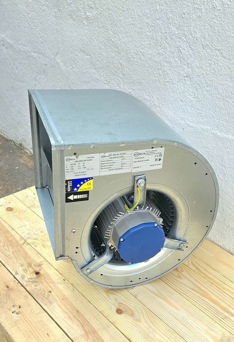 Ventilador 10/10 extrator 3950 m3h Ar fumos tintas de estufas de pintura