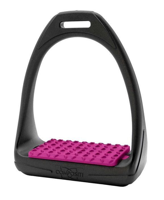 Strzemiona syntetyczne COMPOSITI REFLEX 12cm amortyzujące malinowe