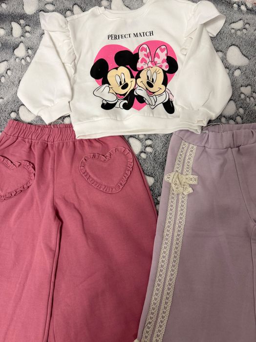 Штани утеплені 98 розмір  на дівчинку Утеплений світшот Міккі