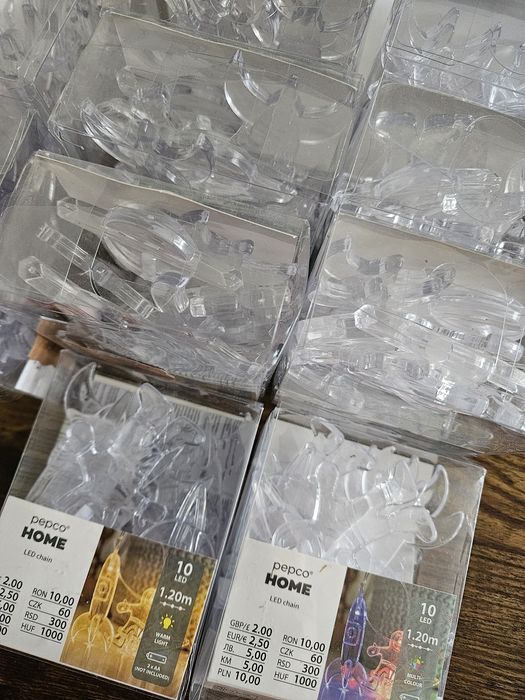 Światełka na baterie kosmos