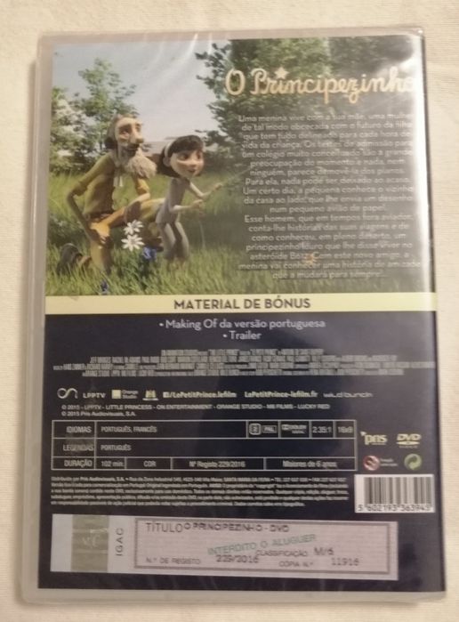 O Principezinho - dvd Selado