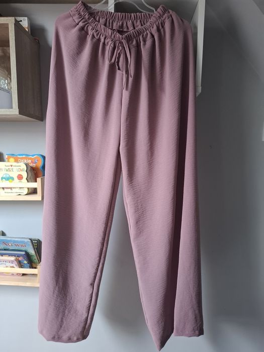 Nowe spodnie L szerokie nogawki