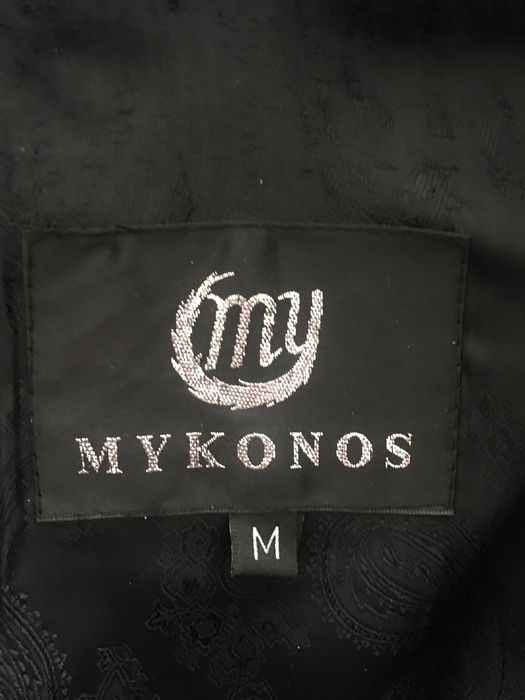 Мутонова шуба з песцем, розмір М