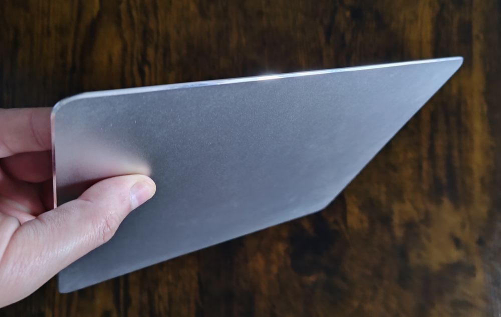 Aluminiowa elegancka podkładka pod mysz loft alu