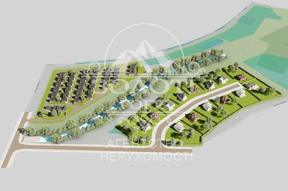 Ділянка під будівництво 140соток с.Хотів,навпроти озеро!Поруч Феофанія