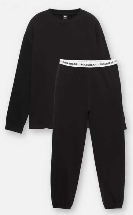 Піжама Pull & Bear з логотипом
