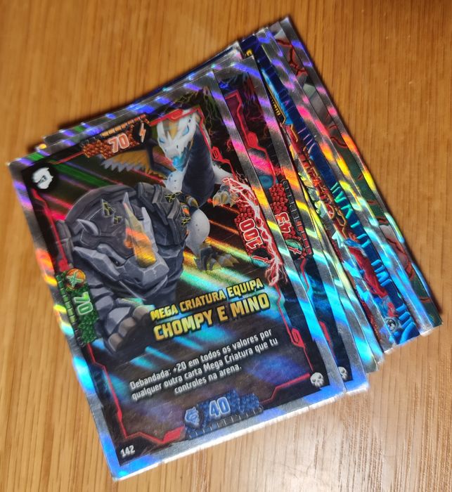 Cartas Ninjago Colecionáveis