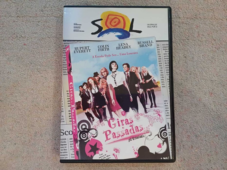 DVD Giras e passadas, c Talulah Riley, Rupert Everett, Gemma Arterton