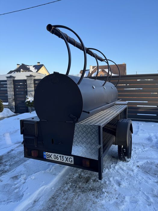 В наявності!  BBQ бочки мангали смокери гриллі