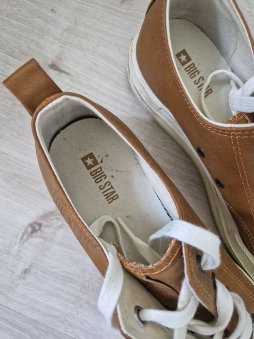 Skórzane trampki damskie Big Star 41