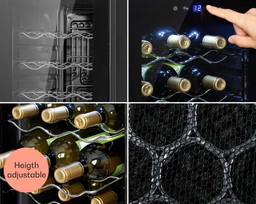 Lodówka do wina, winiarka 15 But. Klarstein    S-322