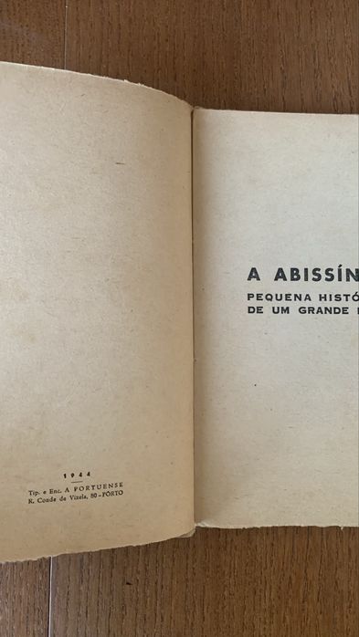 A Abissínia :Pequena História de um Grande País