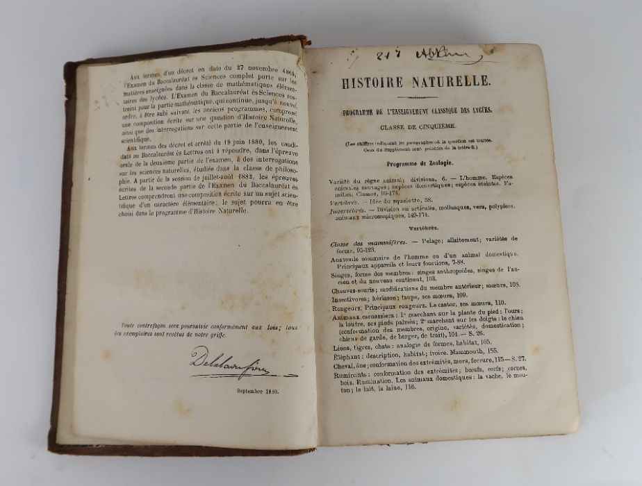 Histoire naturelle by LANGLEBERT (J) - 1880