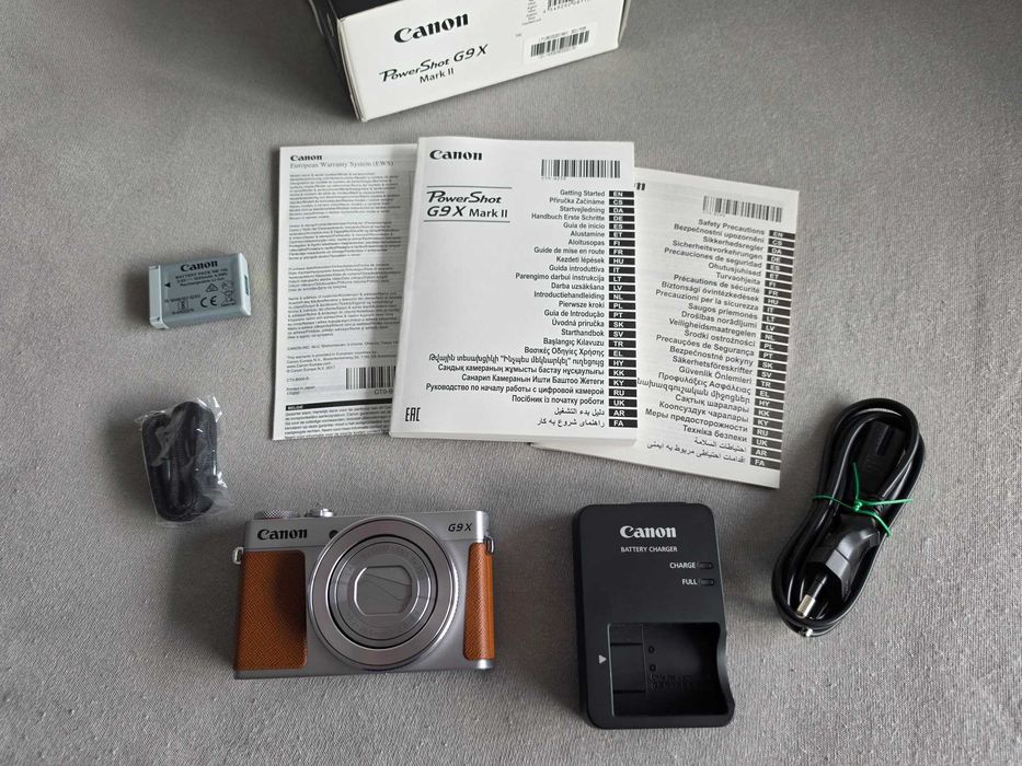 Aparat fotograficzny cyfrowy Canon PowerShot G9X Mark II Oryginalny