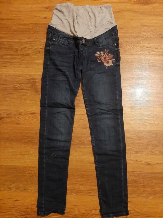 Spodnie ciążowe 36