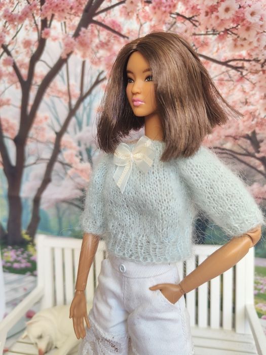 Sweterek dla lalki Barbie lub Poppy Parker
