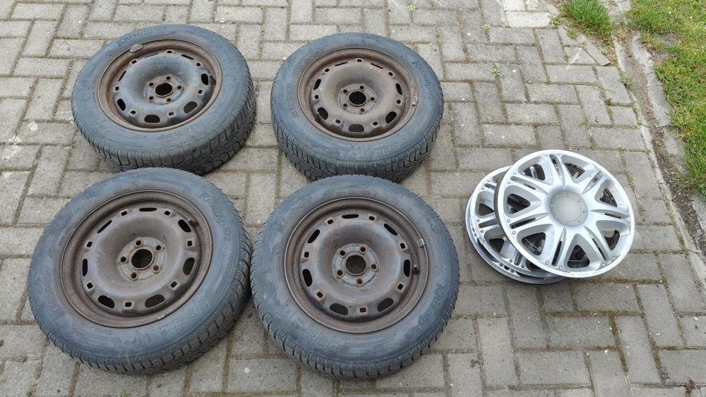 Sprzedam koła 185/60 r14 zimowe Seata Ibiza III