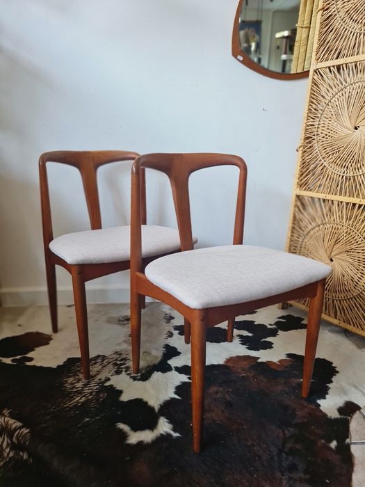 Krzesło tekowe proj. Johannesa Andersena Dania lata 60,mid century