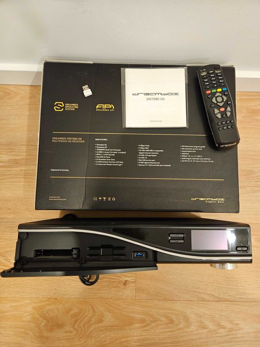 Dreambox 7080HD com triplo tuner SAT/SAT/CABO_TDT - PROMOÇÃO